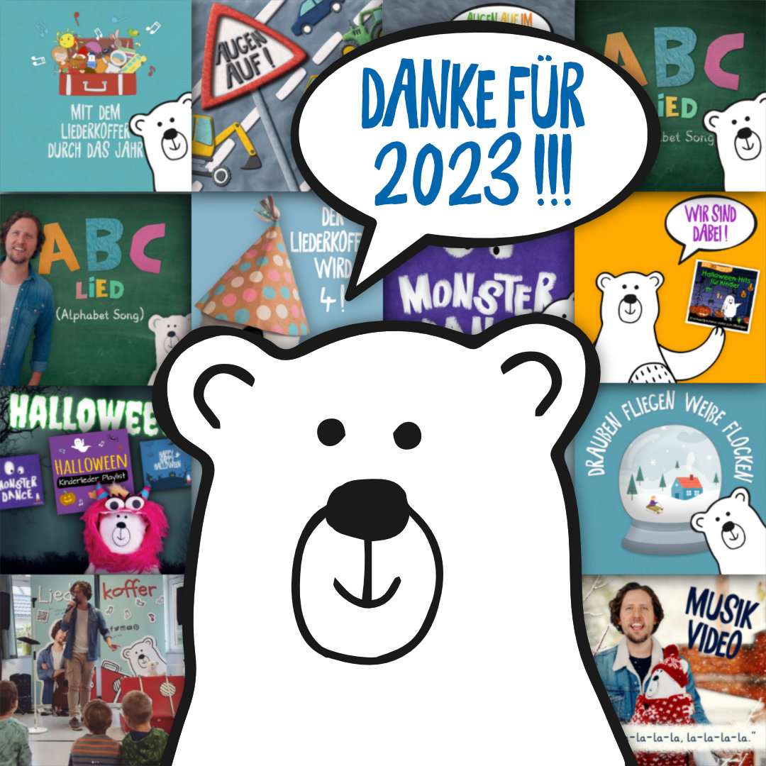 Danke für 2023 - Der Liederkoffer-Jahresrückblick