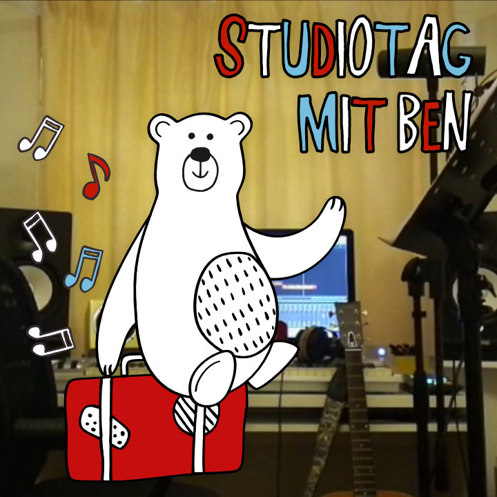 Studiotag mit Ben - das neue Weihnachtslied