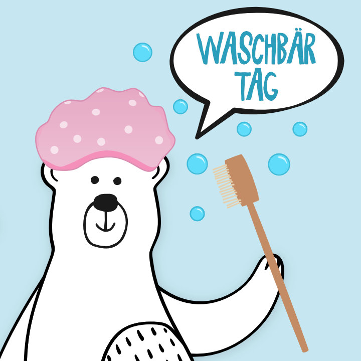 Welttag des Waschbären - Waschbärtag
